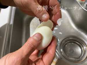 ビストロでゆで卵