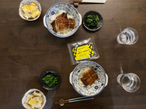 節約料理・うな丼
