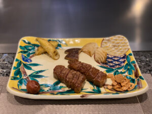 鉄板焼きステーキ