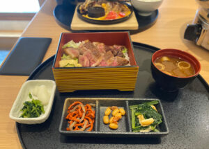 近江牛ステーキ重