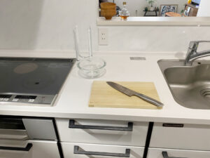 2250キッチンの調理スペース