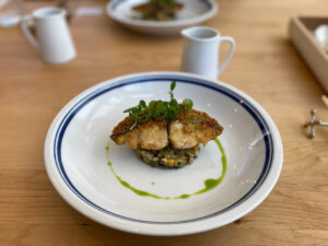 マキノのフレンチレストランモングーテさんの魚ランチ