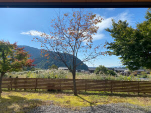 マキノ八王子荘からの眺め