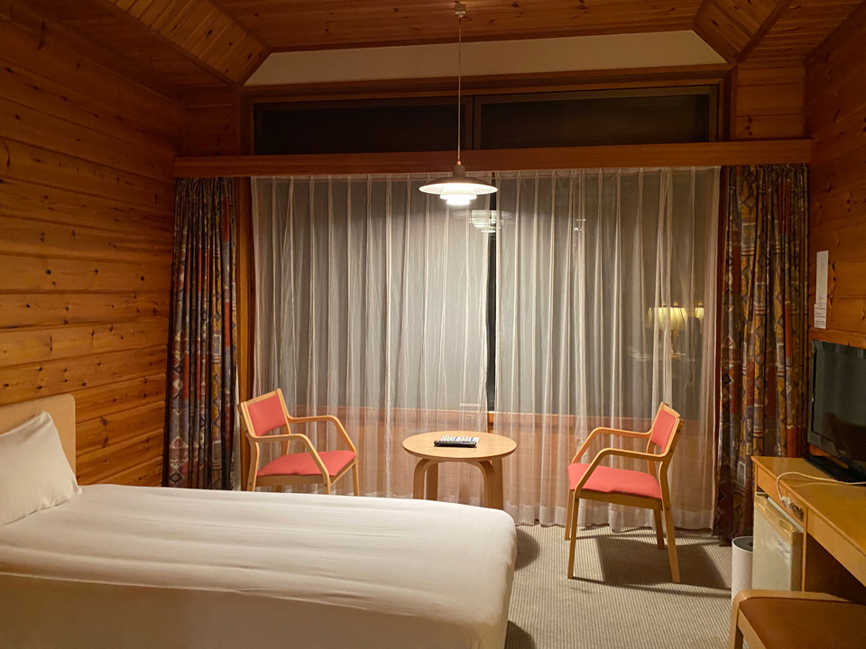 奥琵琶湖マキノグランドパークホテル琵琶湖側の部屋