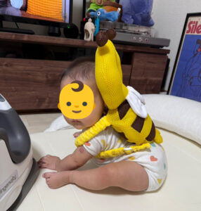 みつばちの転倒防止クッション