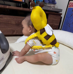 転倒防止リュックみつばち